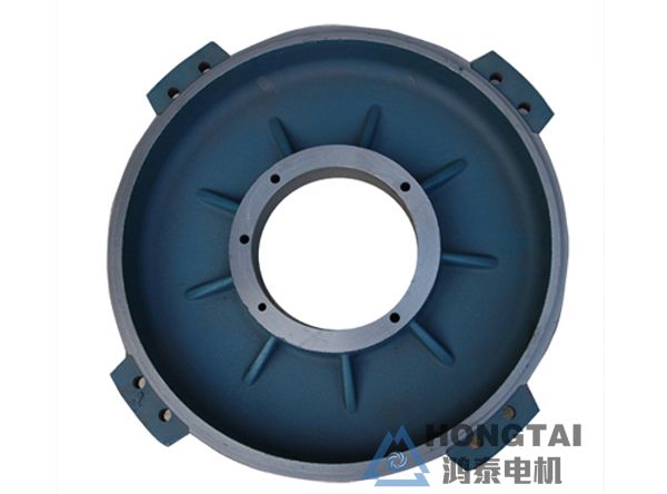 YBBP-225M-4电机端盖-铸铁-卧式平式-前后端盖-驱动端盖